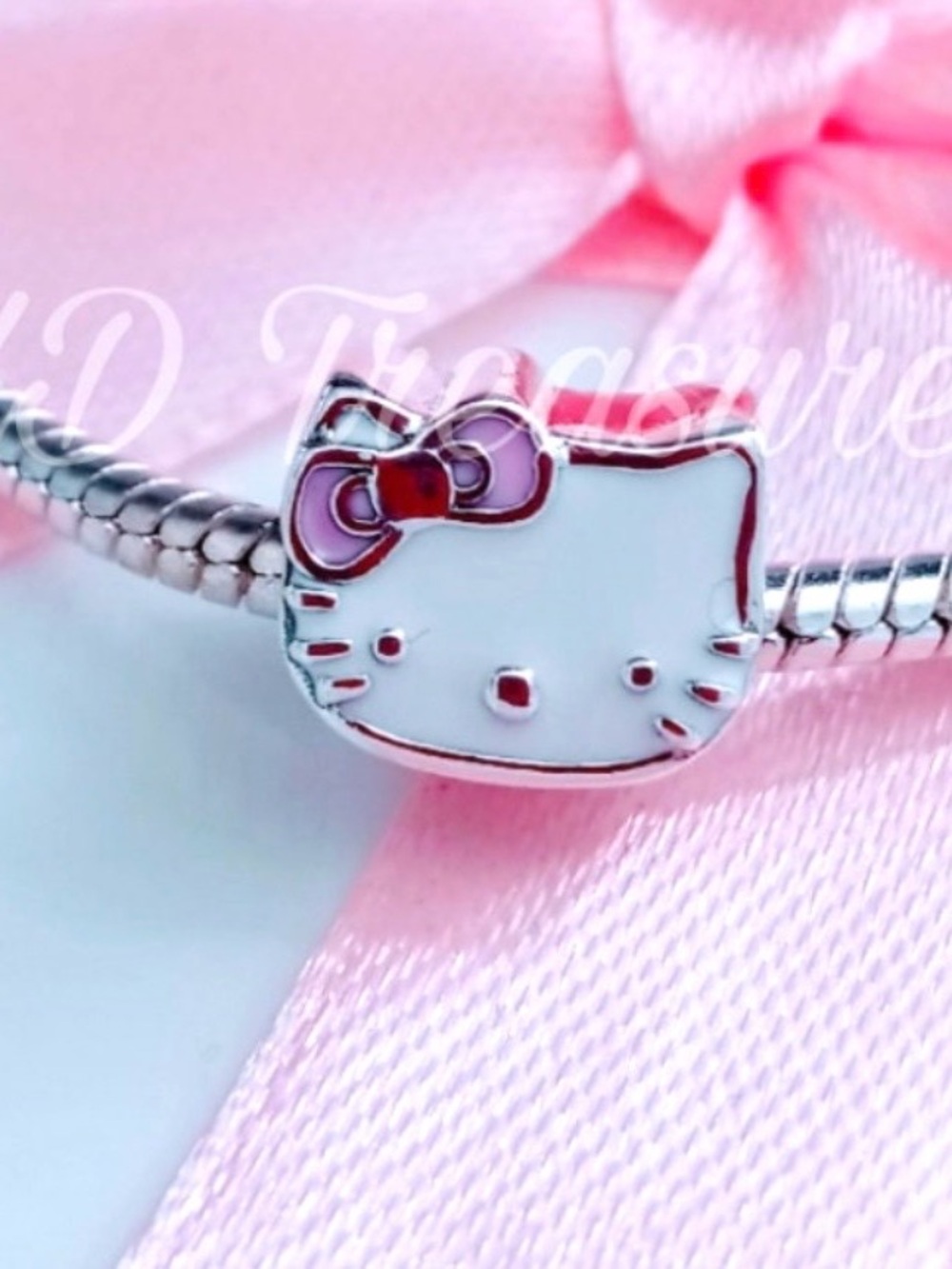 Hello Kitty charm S925 Sterling Silver Pandora compatible